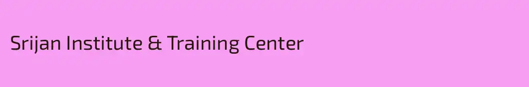 Srijan Institute & Training Center